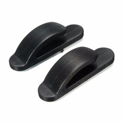 Purse Hook Key Plastic Hanger Holder A pair Black Car Auto Truck Bag