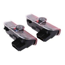 5W Car Door Welcome Courtesy Car Logo 2Pcs Light for VW