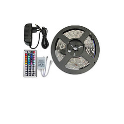 Led Strip Light Rgb Smd Supply 5m Remote Controller And