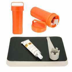 Inflatable Boat Bucket Kayak Container PVC Glue Repair Kit Valve Wrench