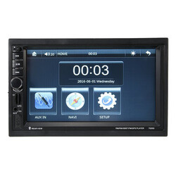 FM Bluetooth Car MP5 Player HD Inch Touch Screen Rear Camera GPS USB TF Car