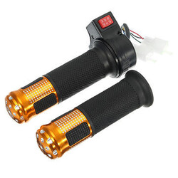 Speed Control Grips with Button Handlebar Throttle Electric Bike Scooter