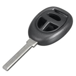 Blank Shell Case Fob Uncut Blade 3 Button Remote Key SAAB 9-3