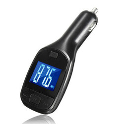 Player FM Transmitter Modulator with Remote Wireless TF USB SD Car Kit MP3 Music 12V