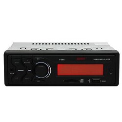 Aux Input Receiver FM USB SD Car Stereo In-Dash MP3 Player