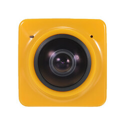 SDHC Yellow with Accessories Camera Micro Cube 360 Degree Support