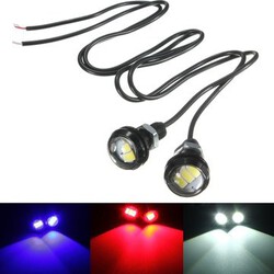 Car Reverse 5630 Lights 12V 10W LED Eagle Eye Decorative Interior Door Lamp Motorcycle