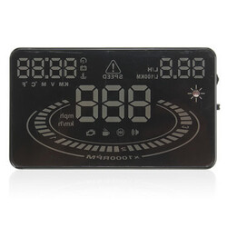 E300 Speed 2D OBD2 5.5 inch Car HUD Warning System Head Up Display Vision