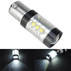 Car White LED Tail Brake 80W Bulb Reversing Light 1156 BA15S 16SMD