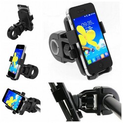 Mount Holder Cradle 360 Degree Adjustable Motorcycle Bike Navigation Phone