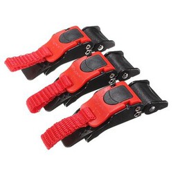 Buckle Autocycle 3x Motorcycle Clip Strap Chin Plastic Quick Release