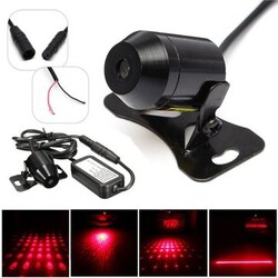 Lamp Rear-end Tail Safety Warning Taillight Motorcycle Car Laser Fog Light Anti Collision