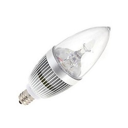 High Power Led 1pcs Candle Bulb 15w Cool White E14 Ac 85-265v