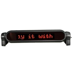 LED Scrolling Electronic System Car Display Board Programmable Moving 12V Message