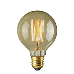 Bulb E27 40w Globe Retro Industry Style Transparent