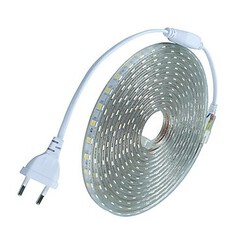 Garden Waterproof Led Strip Light Xmas 220v Rope Tape Eu Plug
