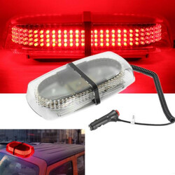 Top Car Roof Red Emergency Flashing Warning Light LED Light Strobe Light