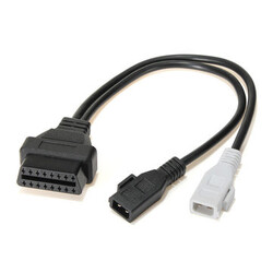 Adaptor Cable For Audi SKODA VW OBDII Diagnostic 16 PIN