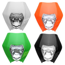 Bulb Headlight Fairing Motorcycle Headlamp KTM SX EXC SXF SMR Cover with XCF
