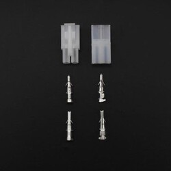 Car 2.8mm Male Female 2 Way Round Connectors Terminal for Motorcycle