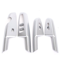 Car Chrome Interior Door ABS 4pcs KIA Sportage Trim Arm Rest Cover