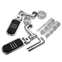 Motorcycle Foot Pedals Chrome Streamline Peg 32mm Harley Davidson