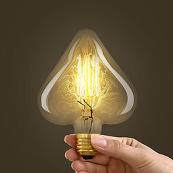 Heart Retro E27 Shape Incandescent Bulb