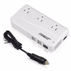 Car Inverter 12V Power Converter Charger 4USB 220V 200W Socket Car