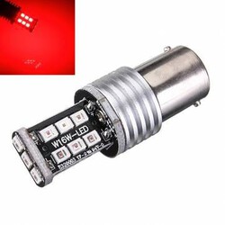 LED Beam Headlight Lamp 15SMD SAMSUNG BA15S 15W LED