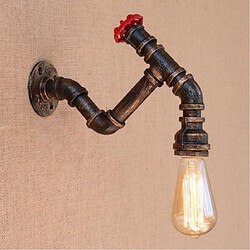 40w Pipe Nostalgia Wall Light E27 Water Simple Wall Lamp