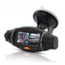 G-Sensor Dash Camera 2.7Inch GPS Car DVR Dual Lens Recorder