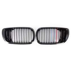 Front Gloss Black Kidney Grille Grill for BMW M-color