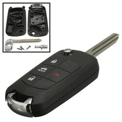 Fold Key Keyless Case Altima 4 Buttons Remote Uncut Nissan Sentra Flip Versa