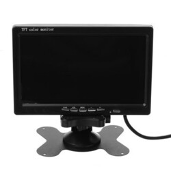 7Inch LCD Screen Car Camera TFT Monitor Reversing Rear View