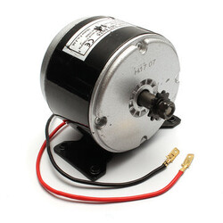 Wire 24V Scooter Motor RPM Brushed 200W Electric Bike