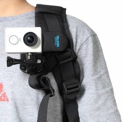 360 Degree SJ4000 Backpack Rotary Fast Action Camera Clip Mount Clamp Sony Xiaomi Yi Gopro