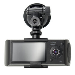 Dual Lens Camera HD Recorder G-Sensor Night Vision GPS Car DVR Dash Cam Video
