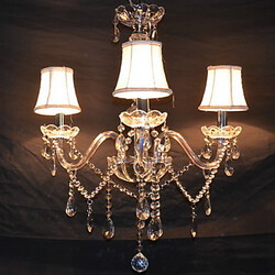 Crystal Electroplated Modern/contemporary Max 40w Chandeliers Bedroom Dining Room Living Room