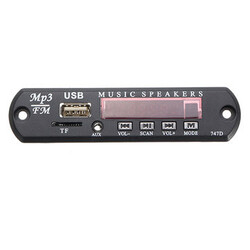 FM USB Decoder Board Electronic MP3 Remote Control Module Audio