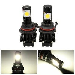 6000K White Hi Lo 80W Beam Headlight Kit LED