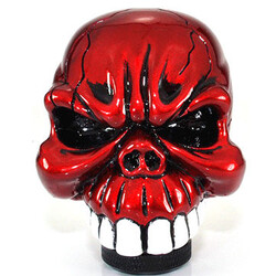 Chrome Skull Universal Car Gear Stick Shift Knob Lever