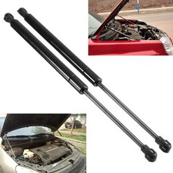 Car Gas 2Pcs Support Shock Lift Black Strut Front Hood BMW E90 E91