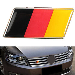 Decoration Badge Universal Germany Flag Aluminium Emblem Grille Car Sticker Decal German