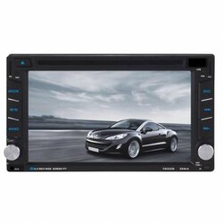 TFT Screen AUX IN SD MMC DVD Card Reader Stereo MP3 Player Bluetooth Touch 6.2 inch 2 DIN Car