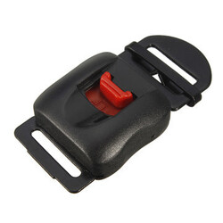 Motorcycle Helmets Quick Release Black Red Chin Strap Clip Buckle