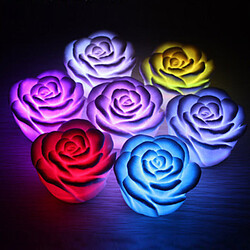 Color Changing G13 Romantic Led Night Light Shaped Rose
