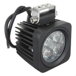 12V 10W 4LED Spot Lamp Offroad Truck Modular Heavy Work Light Duty