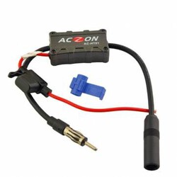 Antenna Signal Car Radio FM Vehicles Amplifier Booster