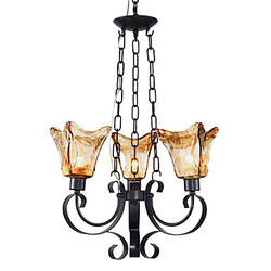 Chandeliers Bedroom Living Room Dining Room Painting Metal Traditional/classic Max 60w Bulb Included