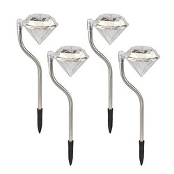 Solar Powered Garden Set Stake Lawn Light 1-led Lamp